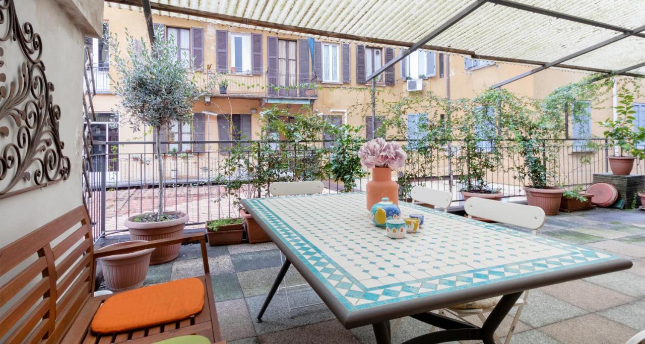 Joivy Apt For 6 With Big Terrace In Milan Centro Storico Exterior foto